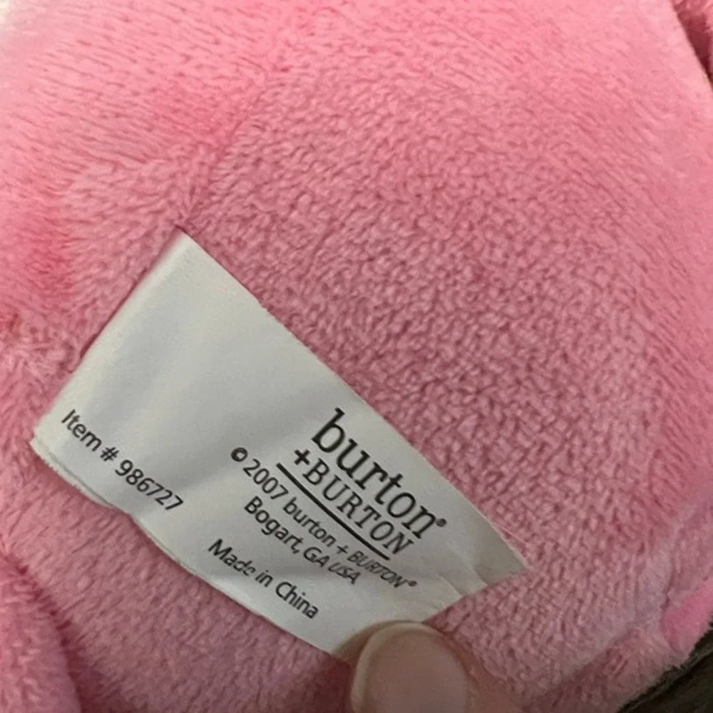 Burton + Burton Pink Frog Plush 8